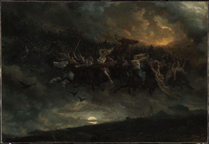 Peter Nicolai Arbo, Åsgårdsreien