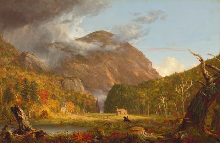 Thomas Cole, A View of the Mountain Pass Called the Notch of the White Mountains (Crawford Notch)