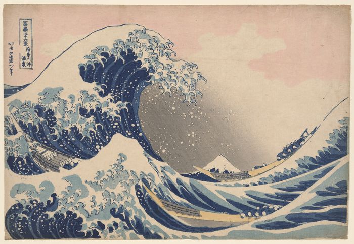Katsushika Hokusai, Under the Wave off Kanagawa