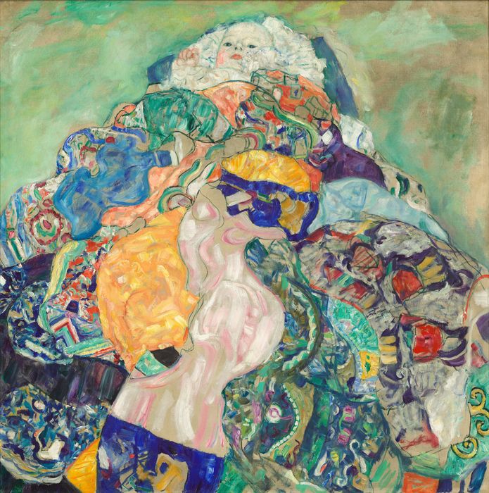 Gustav Klimt, Baby (Cradle)