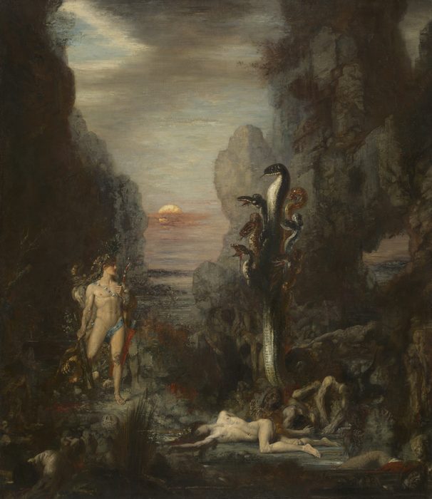Gustave Moreau, Hercules and the Lernaean Hydra