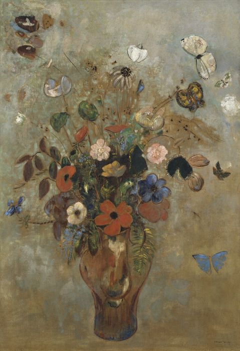 Odilon Redon, Still Life with Flowers
